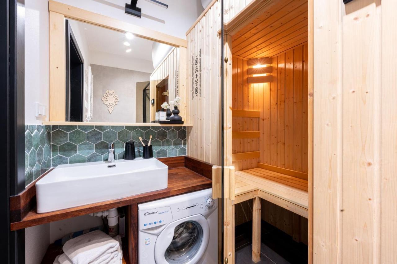 Jedrek Z Sauna, Kominkiem I Tarasem Apartment *
